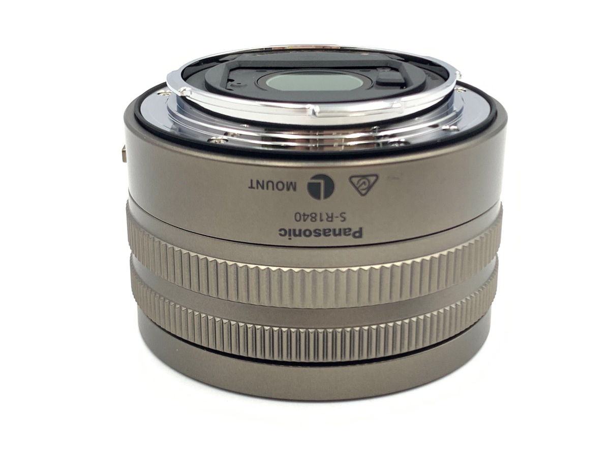 【中古】パナソニック S 18-40mm F4.5-6.3 [S-R1840] チタンゴールド