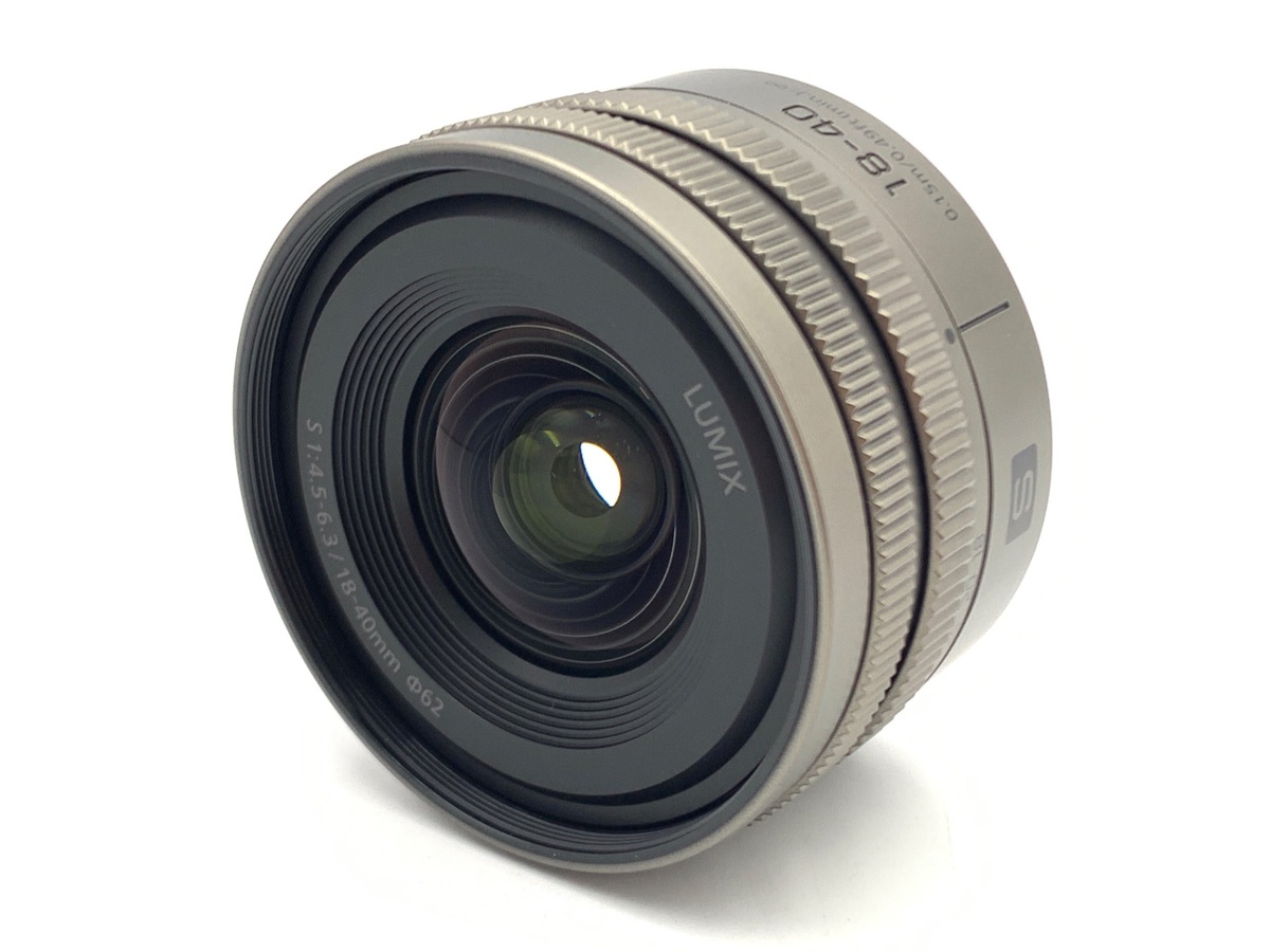 【中古】パナソニック S 18-40mm F4.5-6.3 [S-R1840] チタンゴールド