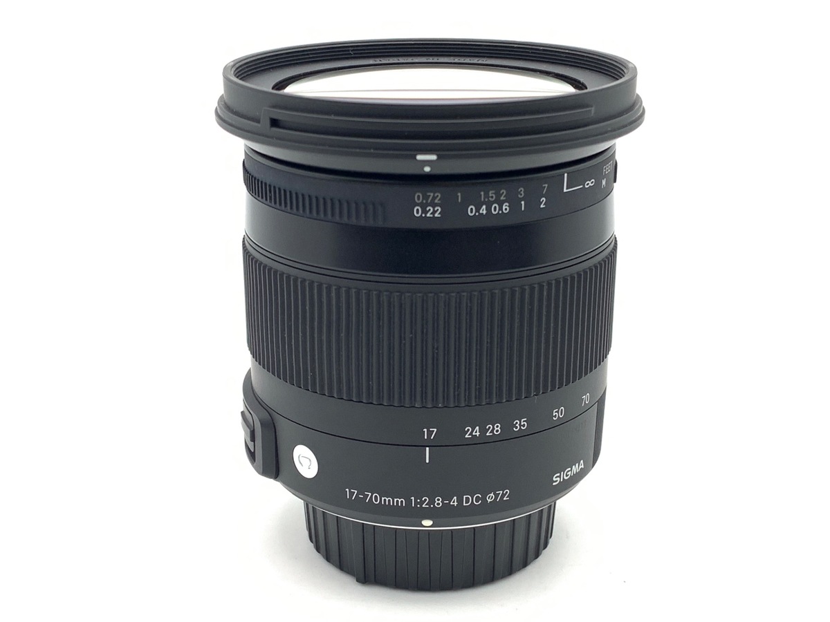 中古：AB(良品)】シグマ 17-70mm F2.8-4 DC MACRO OS HSM Contemporary