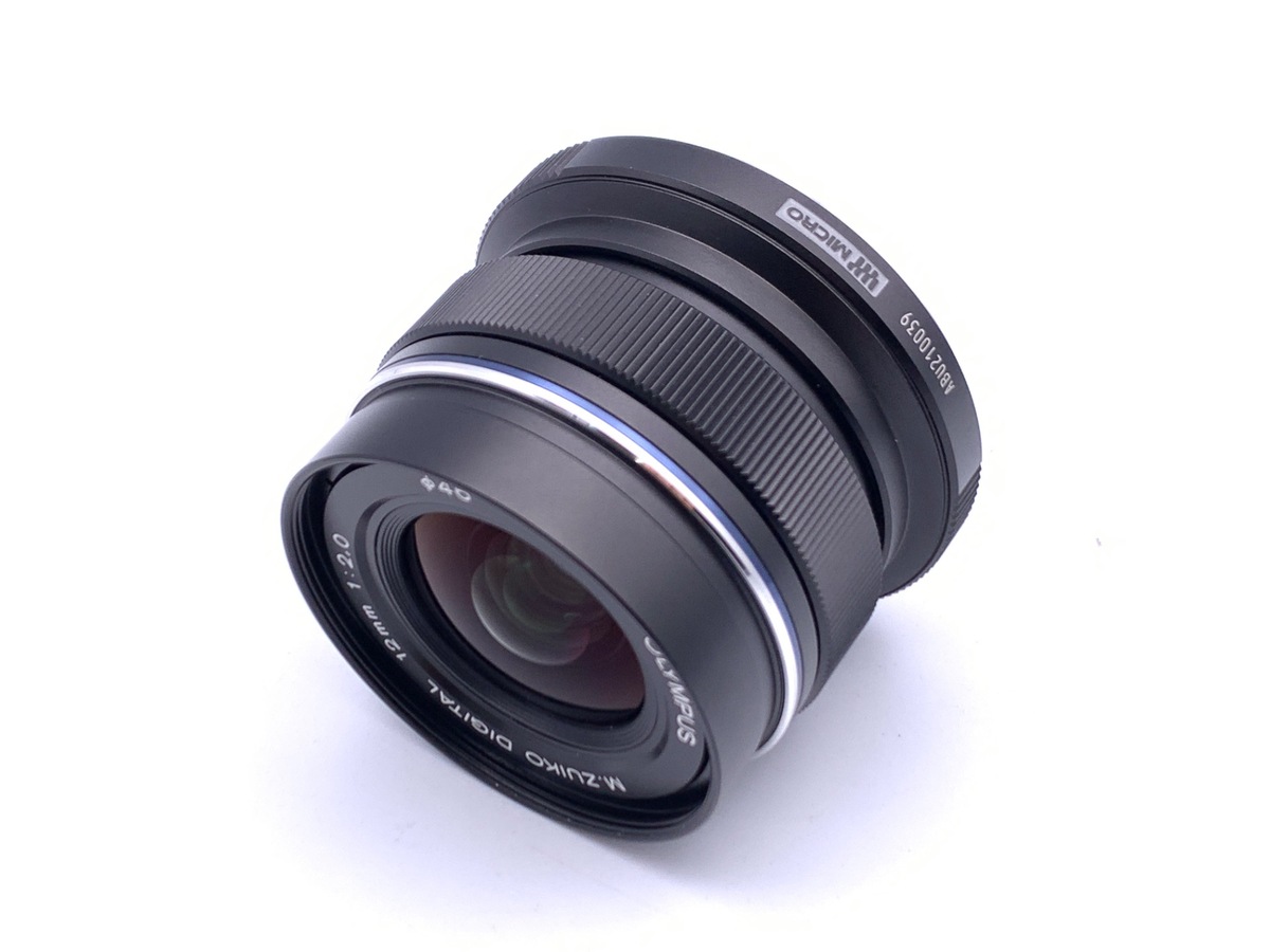 中古】オリンパス M.ZUIKO DIGITAL ED 12mm F2.0 ブラック｜｜カメラの