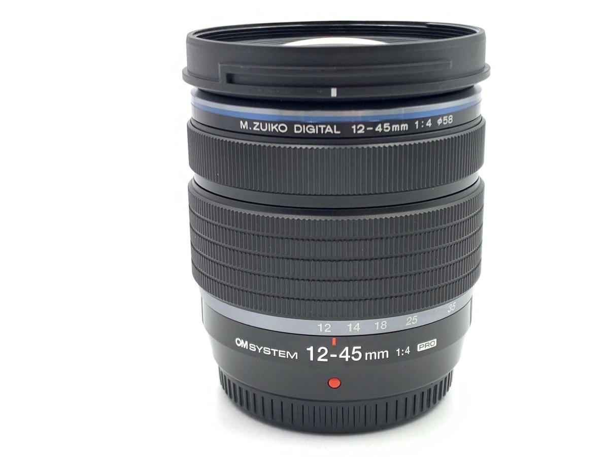 中古：A(美品)】OM SYSTEM M.ZUIKO DIGITAL ED 12-45mm F4.0 PRO