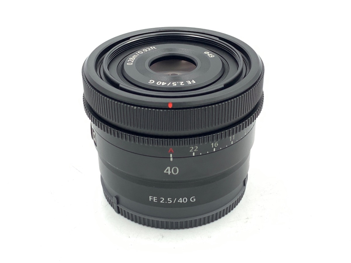 中古】ソニー FE 40mm F2.5 G [SEL40F25G] 在庫一覧｜カメラのキタムラ
