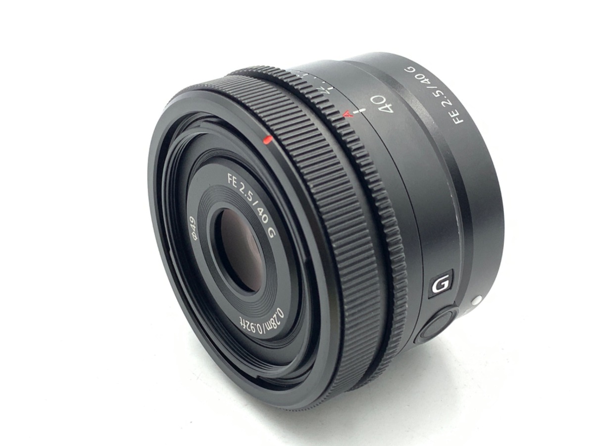 中古】ソニー FE 40mm F2.5 G [SEL40F25G]｜｜カメラのキタムラネット