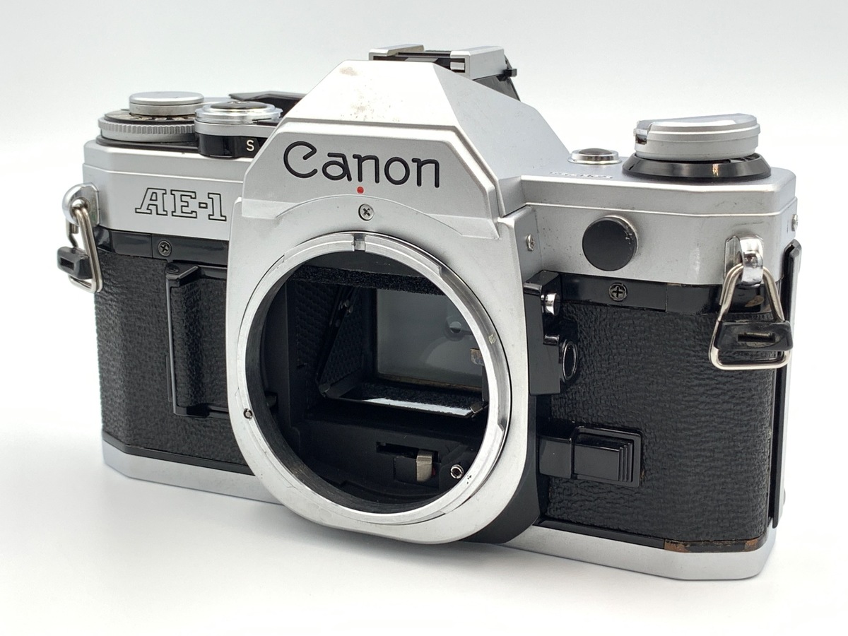 ⭐️美品⭐️キャノン Canon AE-1 シルバーボディ＋50mmレンズ 中古：B(並品)】キヤノン AE-1 ボディ シルバー | 2119341242746