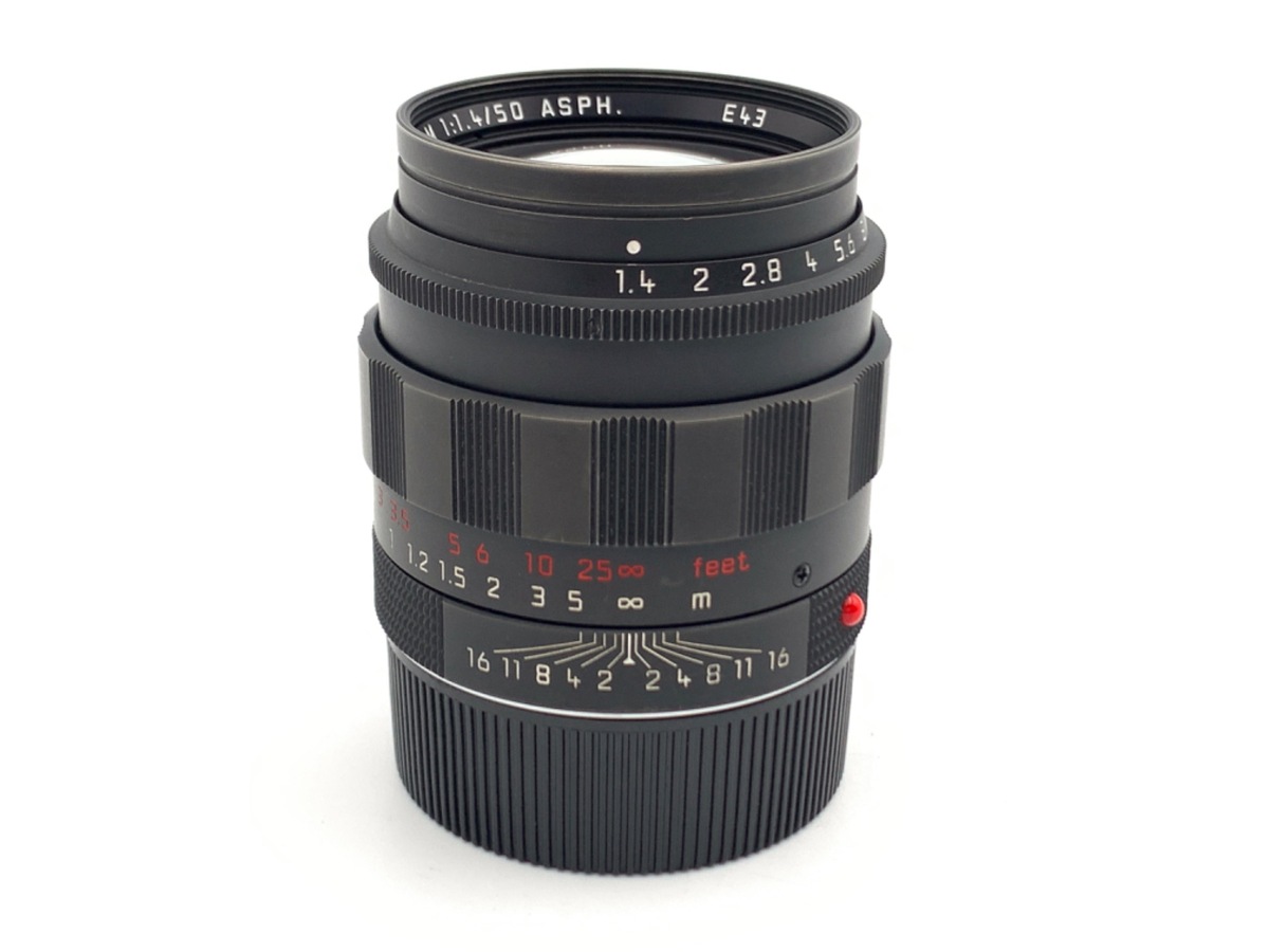 中古：B(並品)】ライカ ズミルックスM 50/1.4 ASPH. ブラッククローム