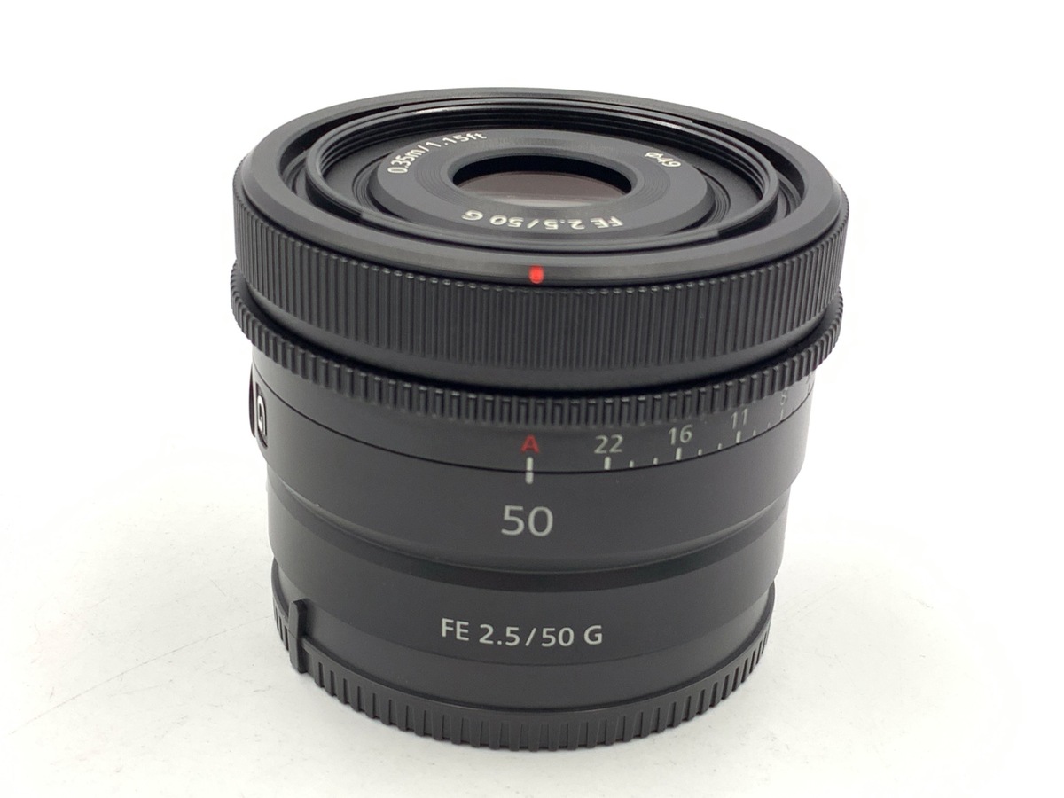 【極美品】SONY FE 50mm F2.5 G SEL50F25G FE 50mm F2.5 G SEL50F25G 中古価格比較 - 価格.com
