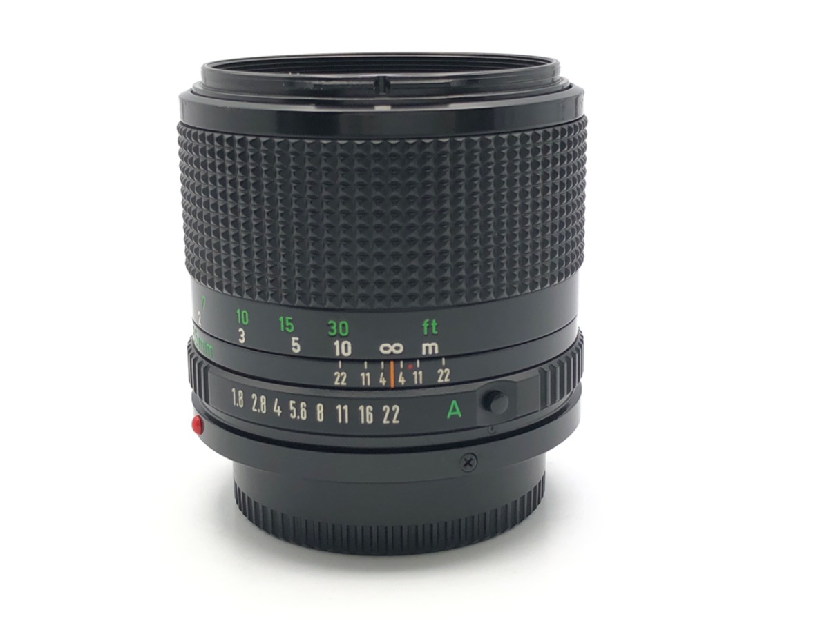 良品☆【整備済・完動品】キヤノン CANON New FD 85mm f1.8 中古：AB(良品)】キヤノン New FD 85mm F1.8 | 2119341252028 | 中古