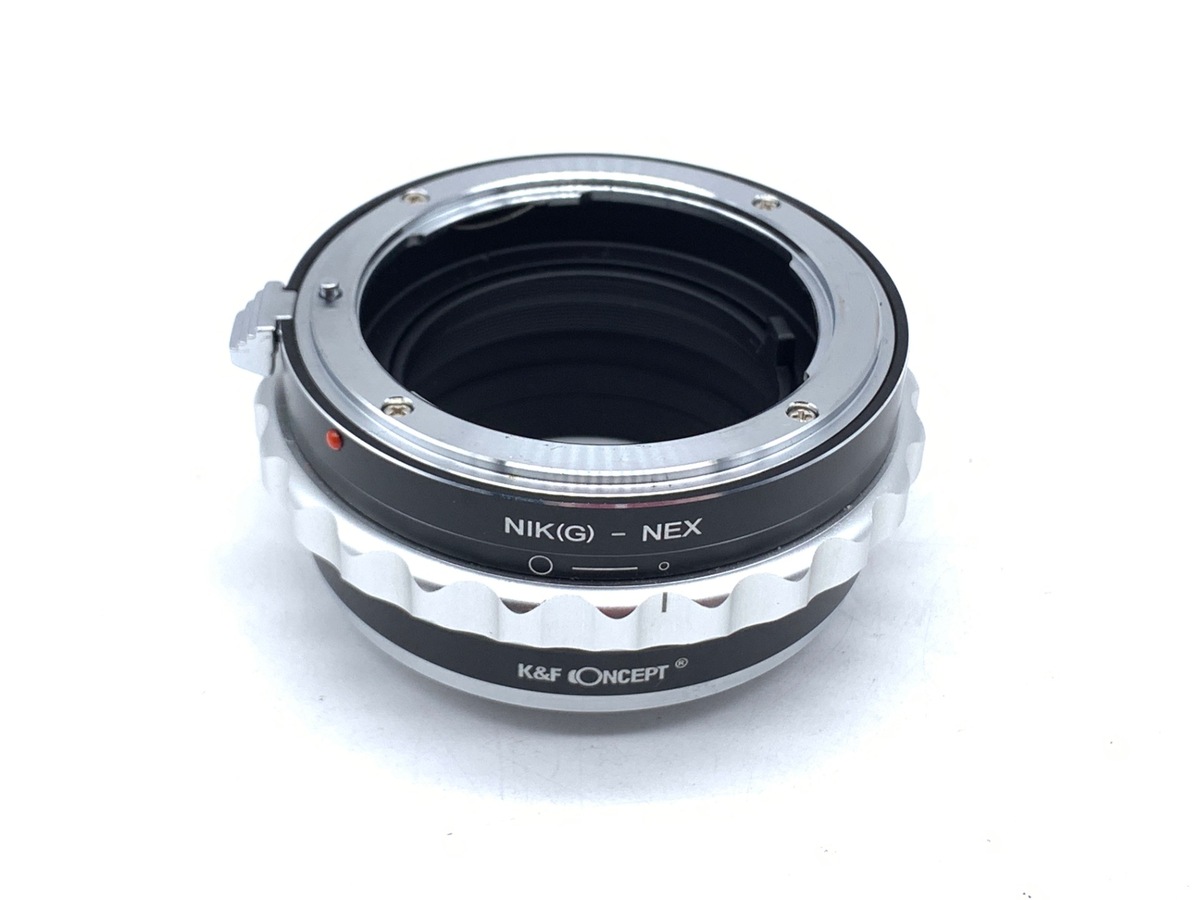 【中古】K&F Concept KF-NGE2 マウントアダプター [レンズ側：ニコンF ボディ側：ソニーE]