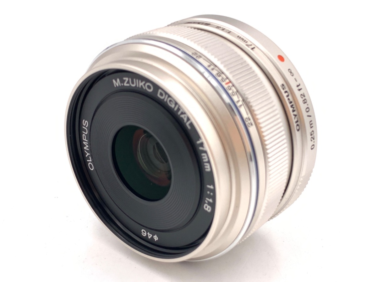 中古：A(美品)】オリンパス M.ZUIKO DIGITAL 17mm F1.8 シルバー