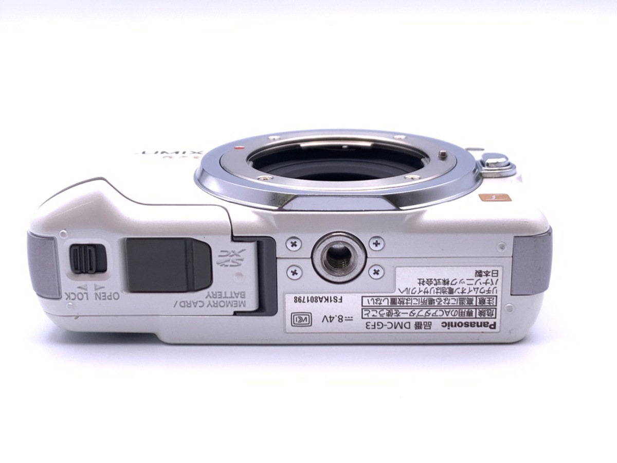 中古：B(並品)】パナソニック LUMIX DMC-GF3-W ボディ シェル