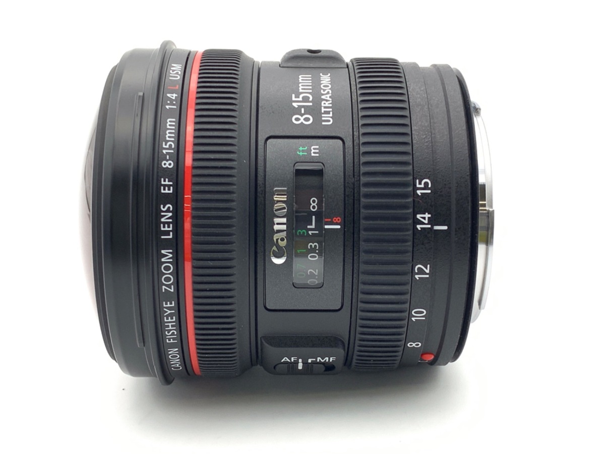 未使用　Canon 超広角ズームレンズ EF8-15mm F4Lフィッシュアイ EF8-15mm F4L フィッシュアイ USM - キヤノンカメラミュージアム