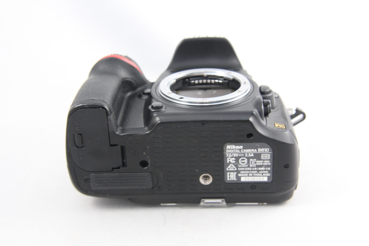 中古：B(並品)】ニコン D610 ボディ | 2141252522006