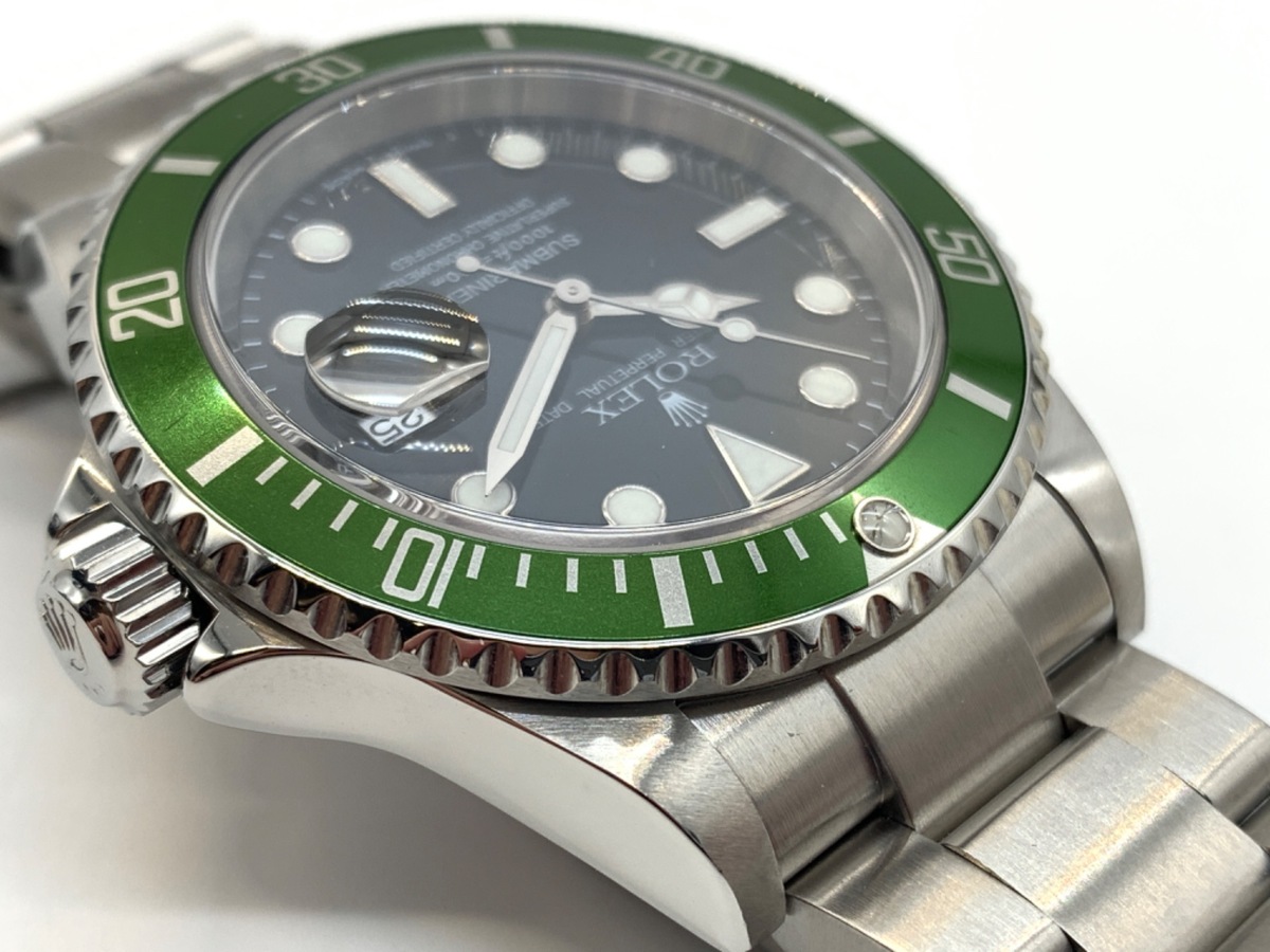 ロレックス(ROLEX) サブマリーナー デイト ブラック 16610LV ステンレススティール