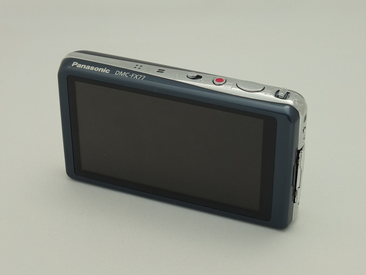 ■美品■ PANASONIC パナソニック LUMIX FX77 スエードブルー 価格.com - パナソニック LUMIX DMC-FX77-A [スエードブルー