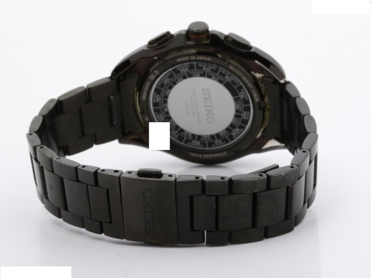 中古】セイコー ブライツ ブラック SAGA091/8B54-0AA0 ステンレス