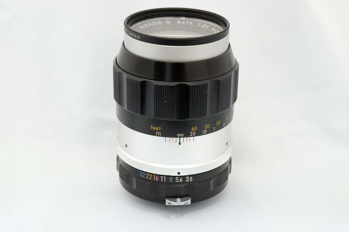 中古：C(やや難あり)】ニコン Auto Nikkor 135mm F3.5 Cなし 