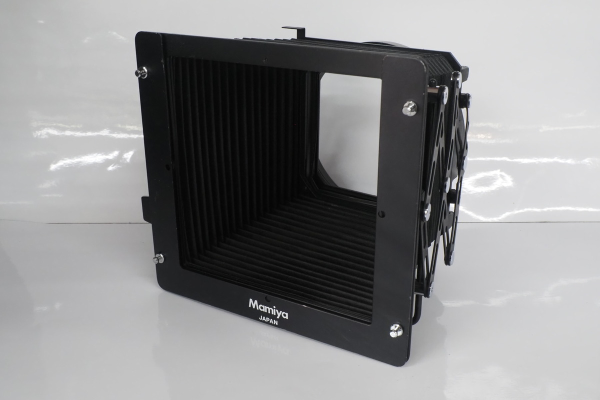 中古：C(やや難あり)】マミヤ 67用 蛇腹レンズフードG-3 (RB&RZ