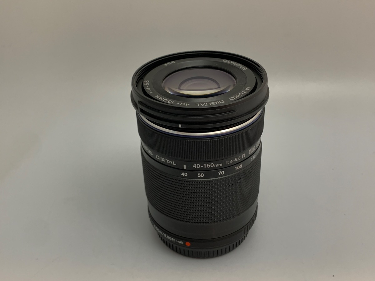 中古】オリンパス M.ZUIKO DIGITAL ED 40-150mm F4.0-5.6 R ブラック