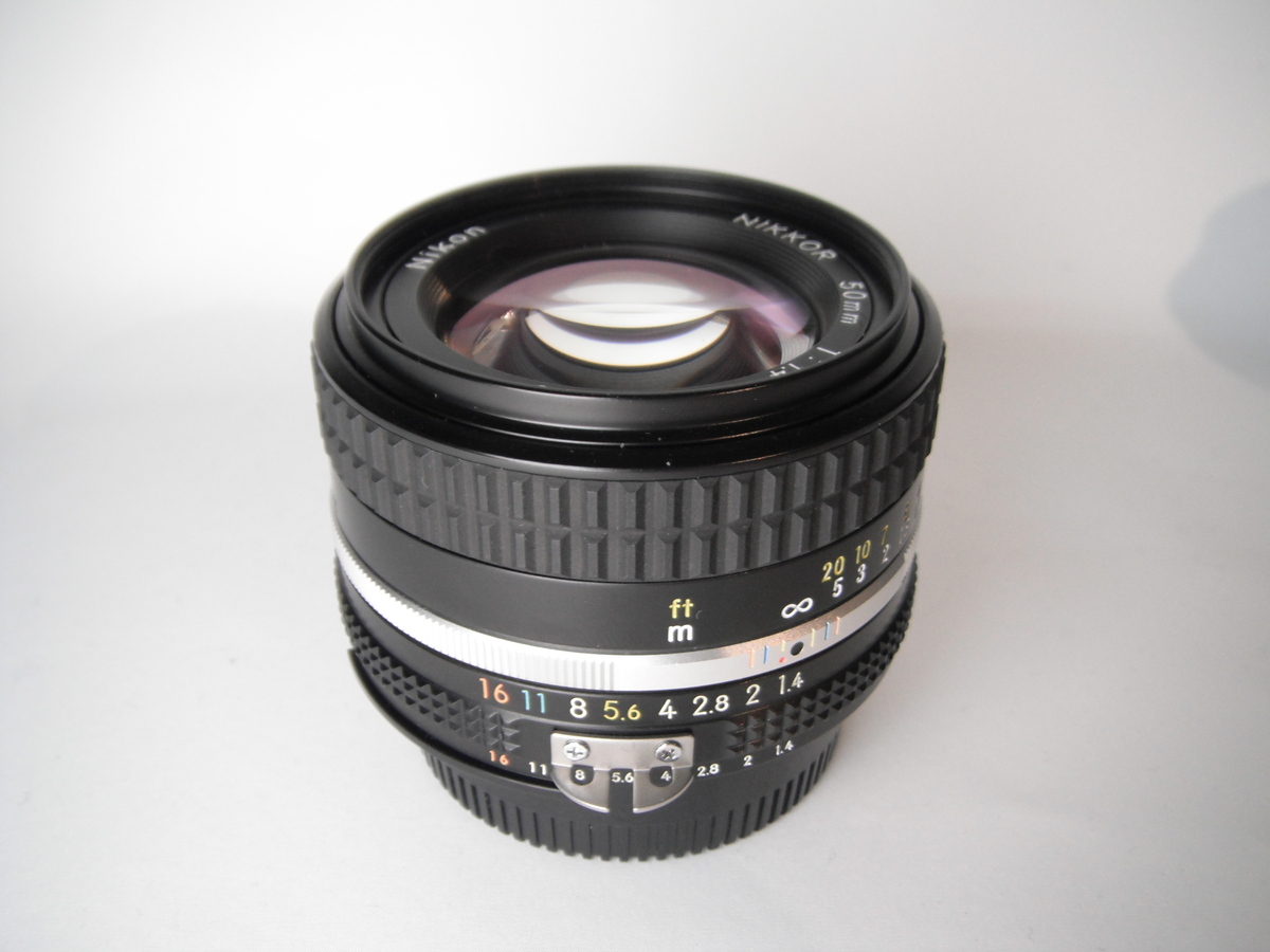 【未使用級】動作◎ ニコン　Ai Nikkor 50mm F1.4 401 未使用級】動作◎ ニコン Ai Nikkor 50mm F1.4 401 未使用級】動作