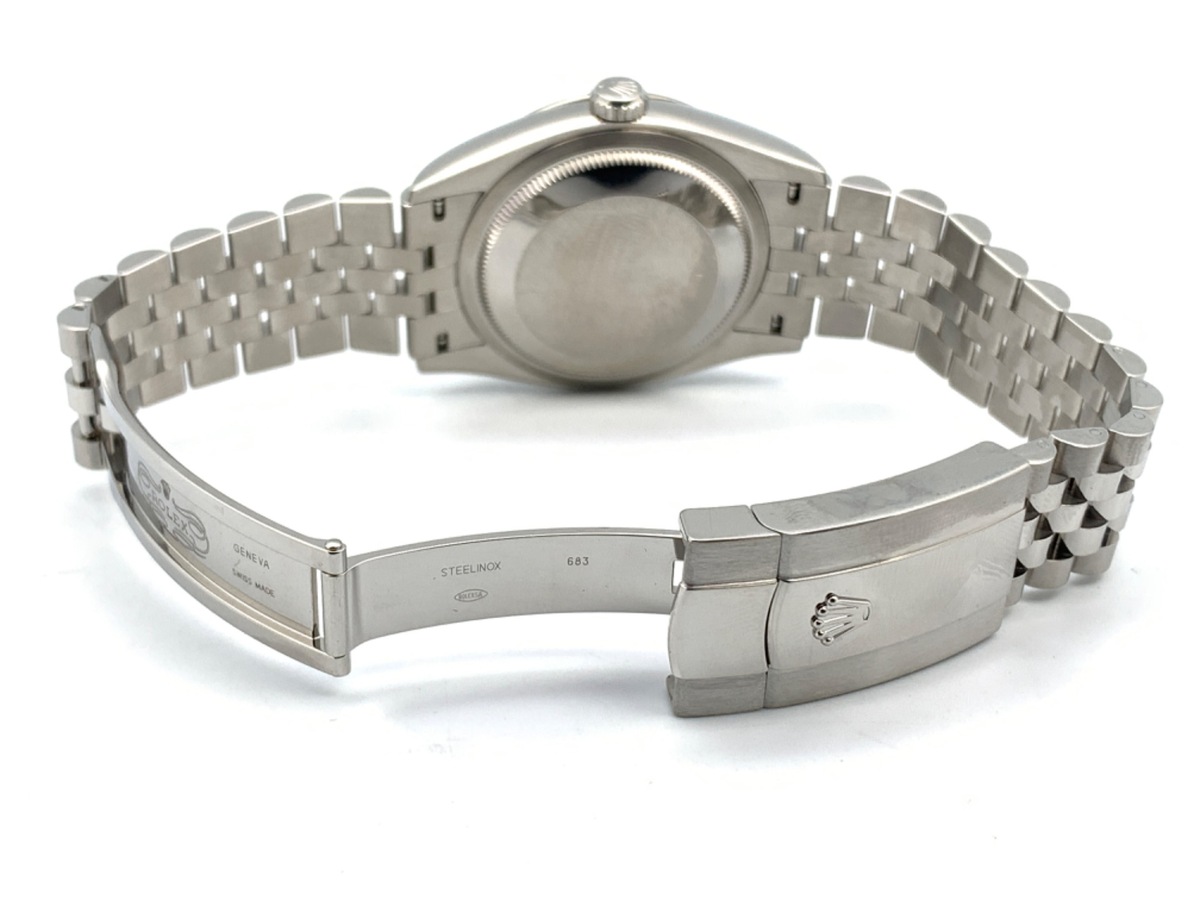 ロレックス(ROLEX) デイトジャスト 36 グリーン 126234 ステンレススティール/ホワイトゴールド パームモチーフ ジュビリーブレス