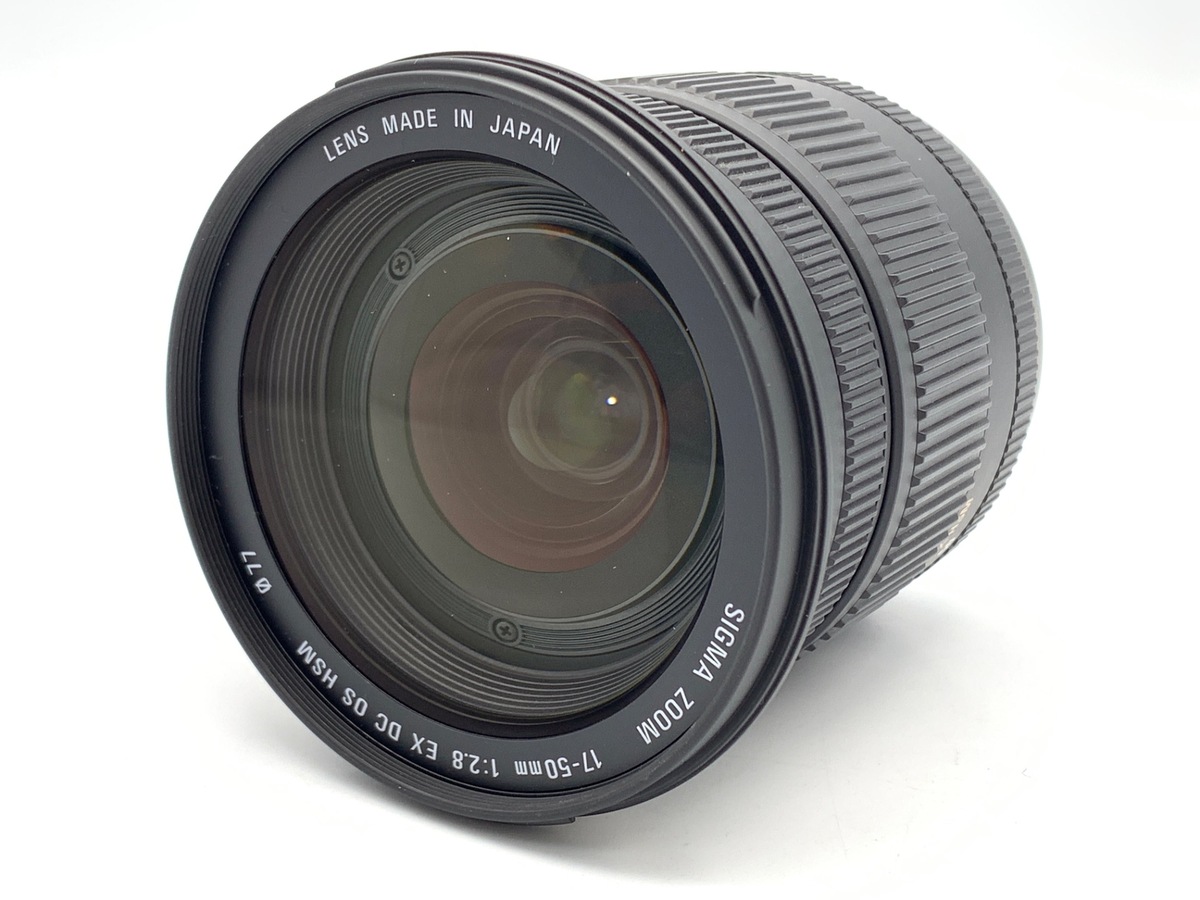 シグマ 17-50mm F2.8 EX DC OS ニコン用　中古品 中古：B(並品)】シグマ 17-50mm F2.8EX DC OS HSM ニコン用