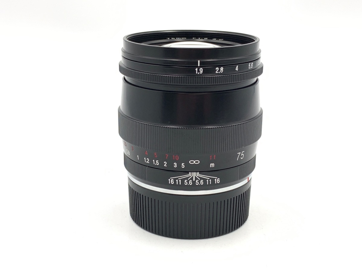 【sin様】ULTRON 75mm F1.9 SC VMレンズ sin様】ULTRON 75mm F1.9 SC VMレンズ