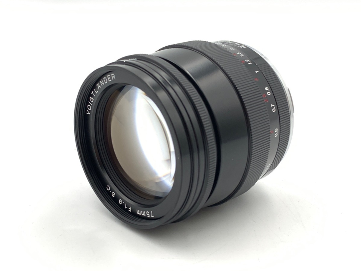 レンズ(単焦点) COSINA voigtlander ULTRON 75mm F1.9 SC 2023ベストバイ】やっと出会えた魅力的な価格の75mm単焦点