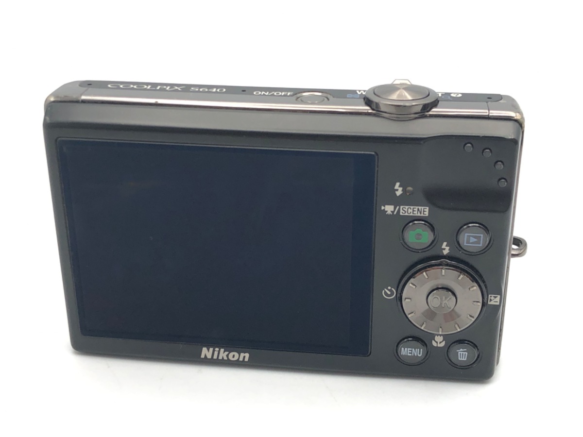 中古】ニコン COOLPIX S640 ディープブラック ｜｜カメラの
