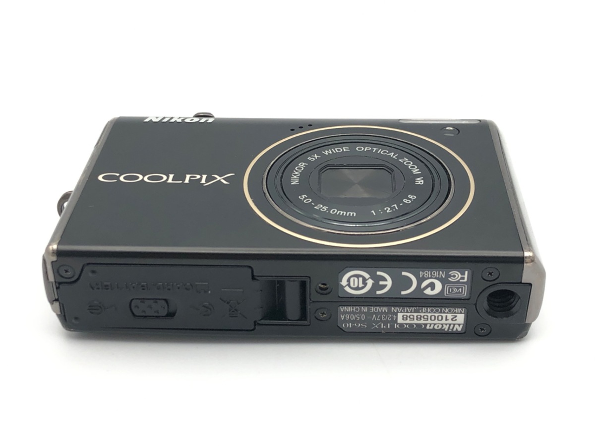 中古】ニコン COOLPIX S640 ディープブラック ｜｜カメラの