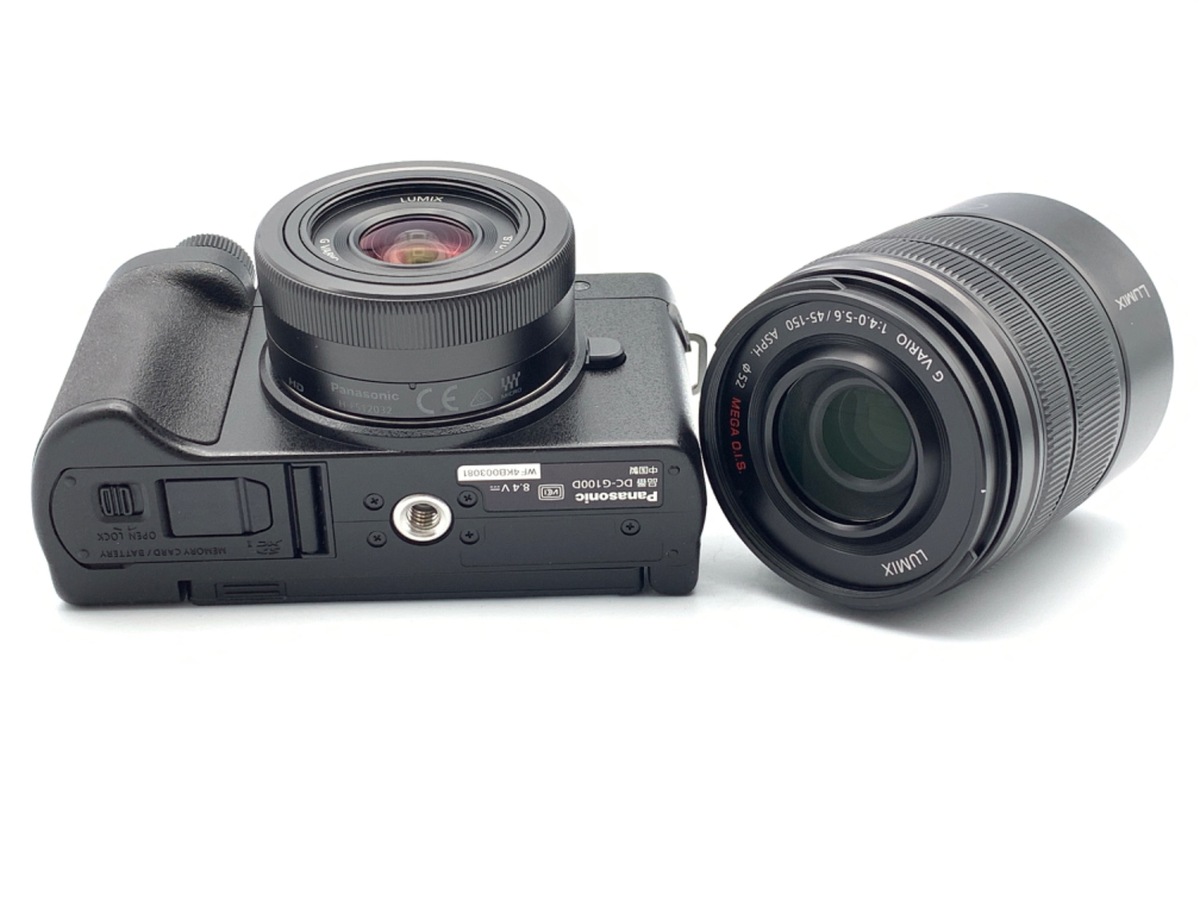 中古】パナソニック LUMIX DC-G100DW-K ダブルズームレンズ
