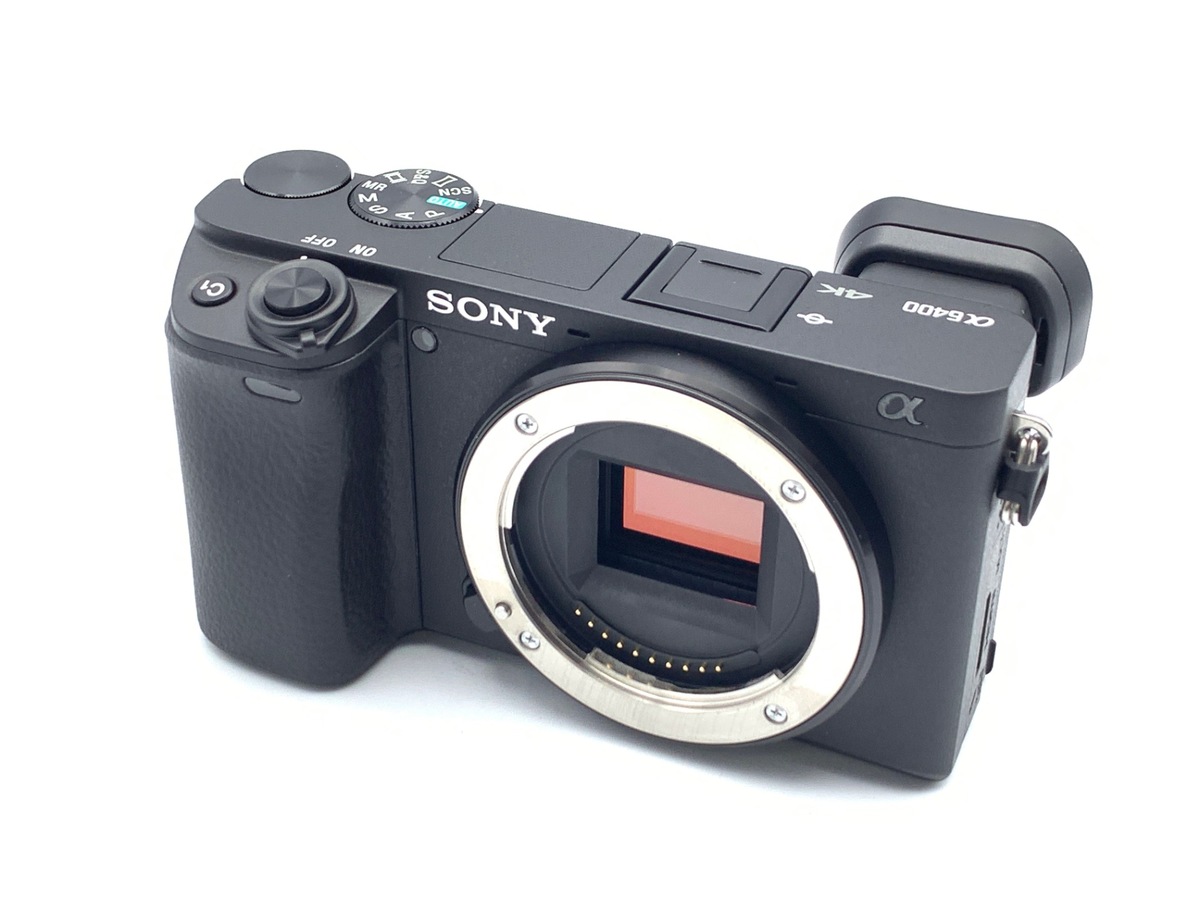美品 SONY α6400 ミラーレス一眼カメラ ボディ 本体 黒 ブラック 中古 