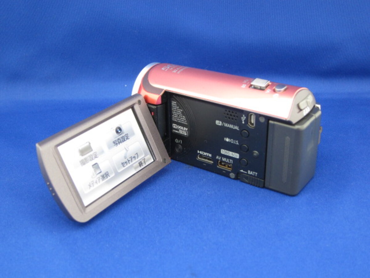 中古】パナソニック HC-V300M コーラルピンク｜｜カメラの