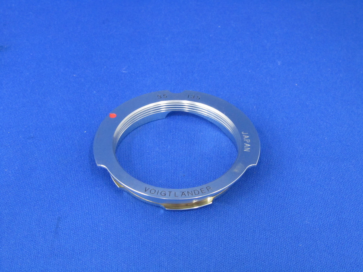 【中古】Voigtlander フォクトレンダー M-バヨネット 35mm 135mm アダプターリング 中古：AB(良品)】フォクトレンダー M-Bayonet アダプターリング 35