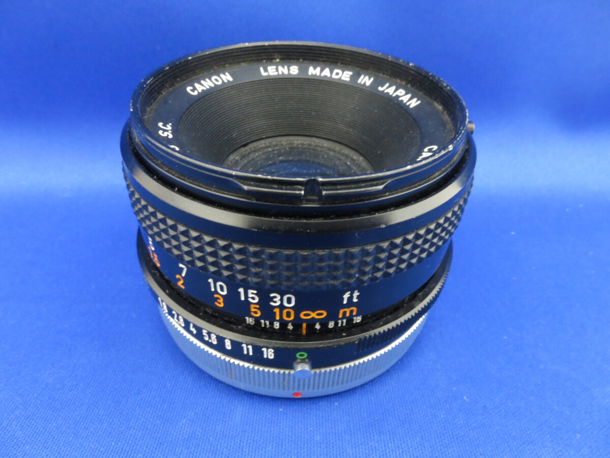 中古】キヤノン FD 50mm F1.8 S.C. 在庫一覧｜カメラのキタムラ