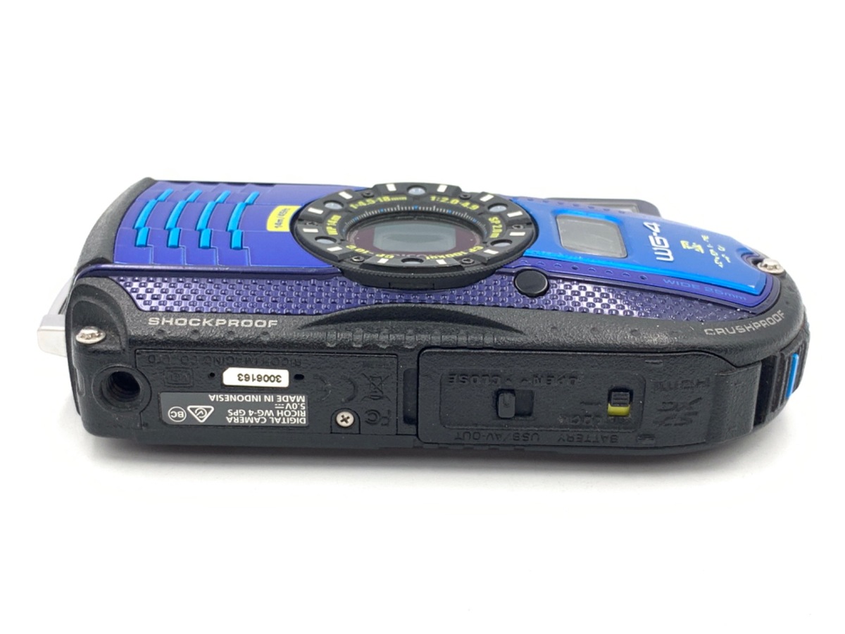 中古】リコー WG-4 GPS ブルー｜｜カメラのキタムラネットショップ