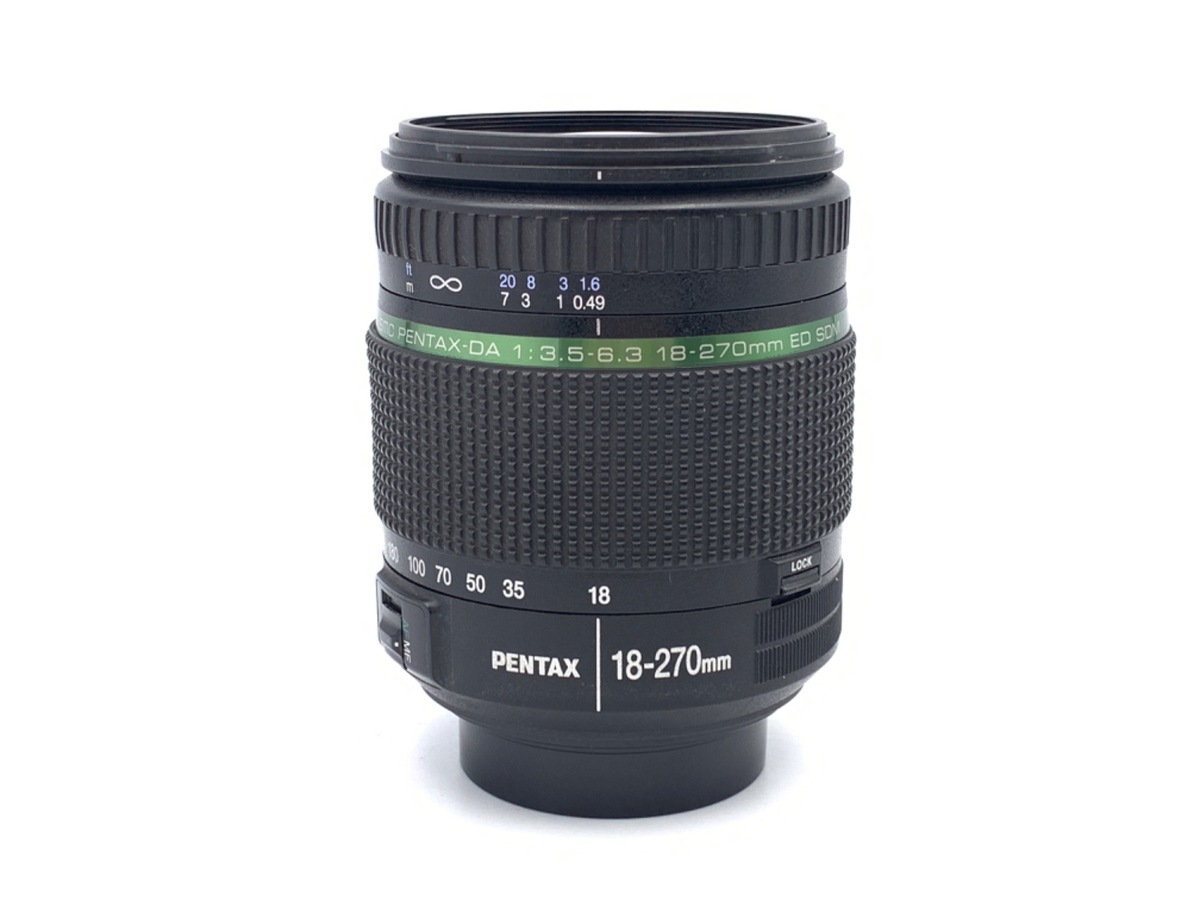 【美品】PENTAX smc DA 3.5-6.3 18-270mm PENTAX smc DA 18-270mm F3.5-6.3 ED SDM 15x Zoom Lens APS-C K