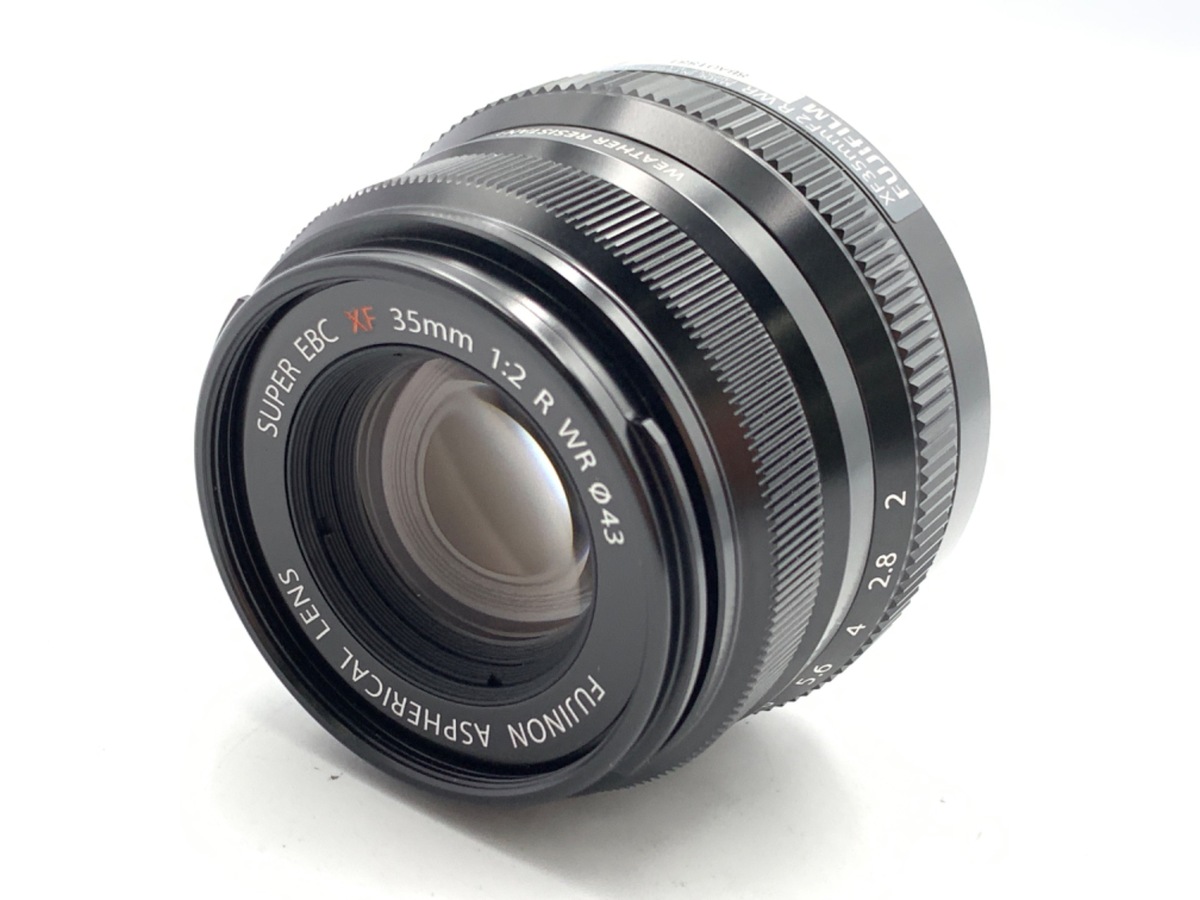 中古】フジフイルム XF35mm F2 R WR ブラック｜｜カメラの
