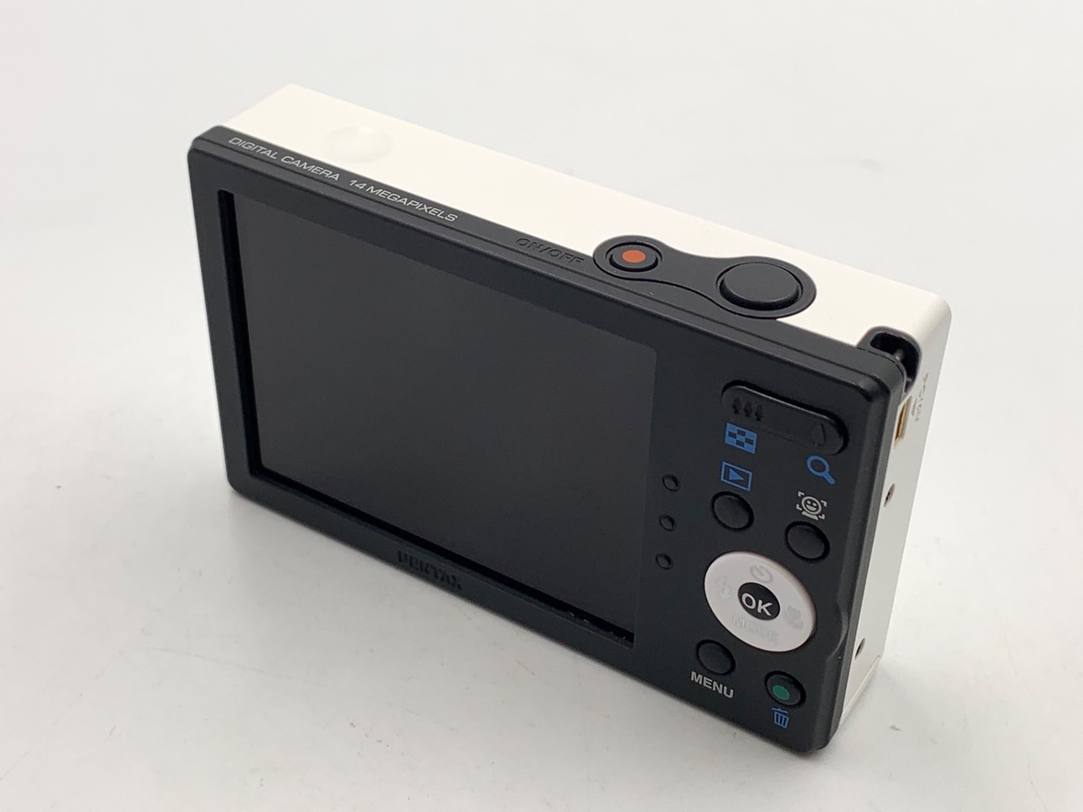 中古：AB(良品)】ペンタックス Optio RS1000 パールホワイト