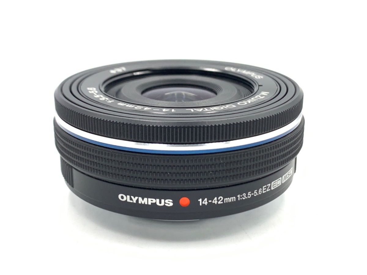 美品OLYMPUS M.ZUIKO DIGITAL 14-42mm ブラック M.ZUIKO DIGITAL ED 14-42mm F3.5-5.6 EZ [ブラック] 中古価格