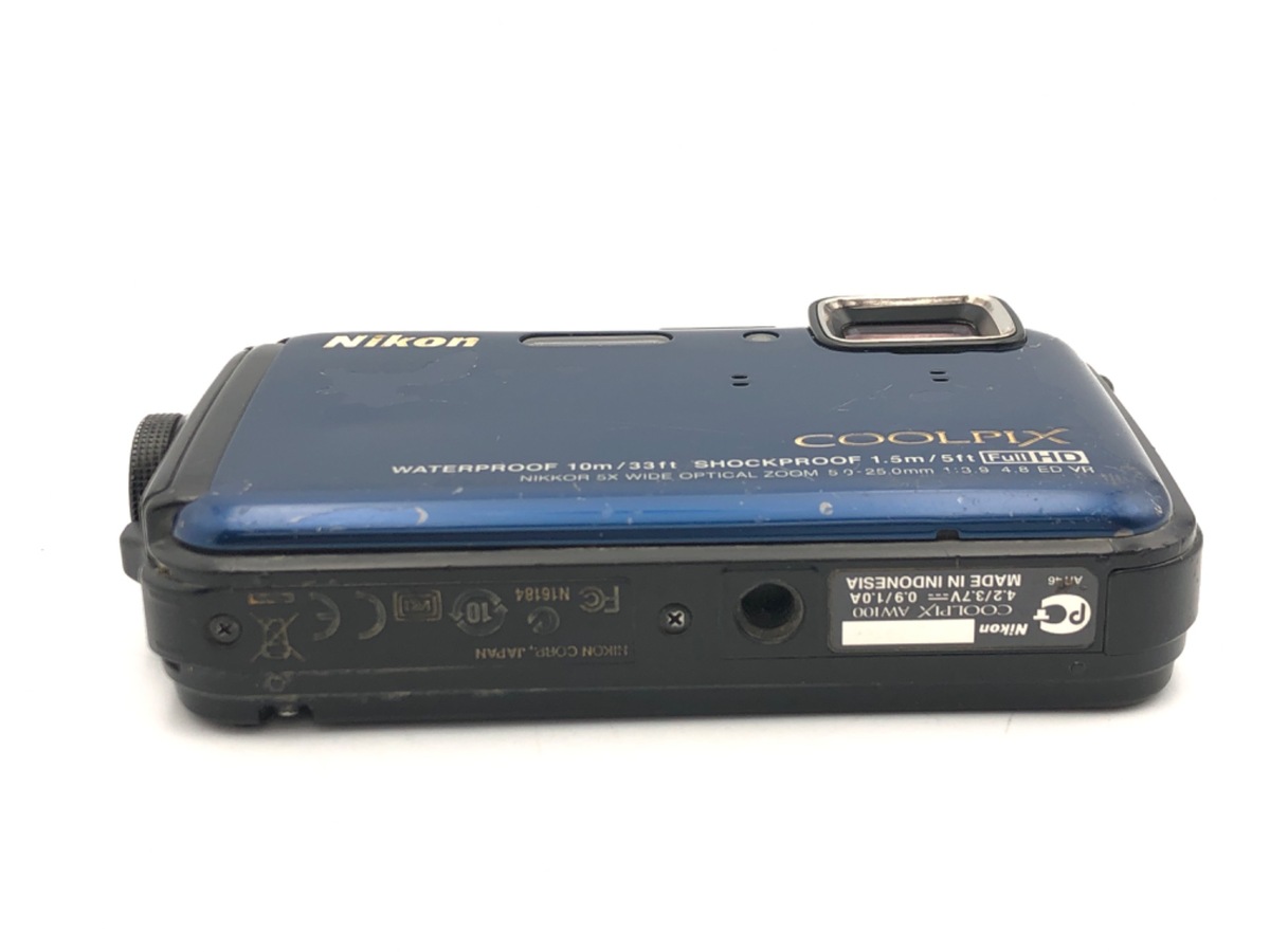 中古：B(並品)】ニコン COOLPIX AW100 オーシャンブルー | 2148530293412