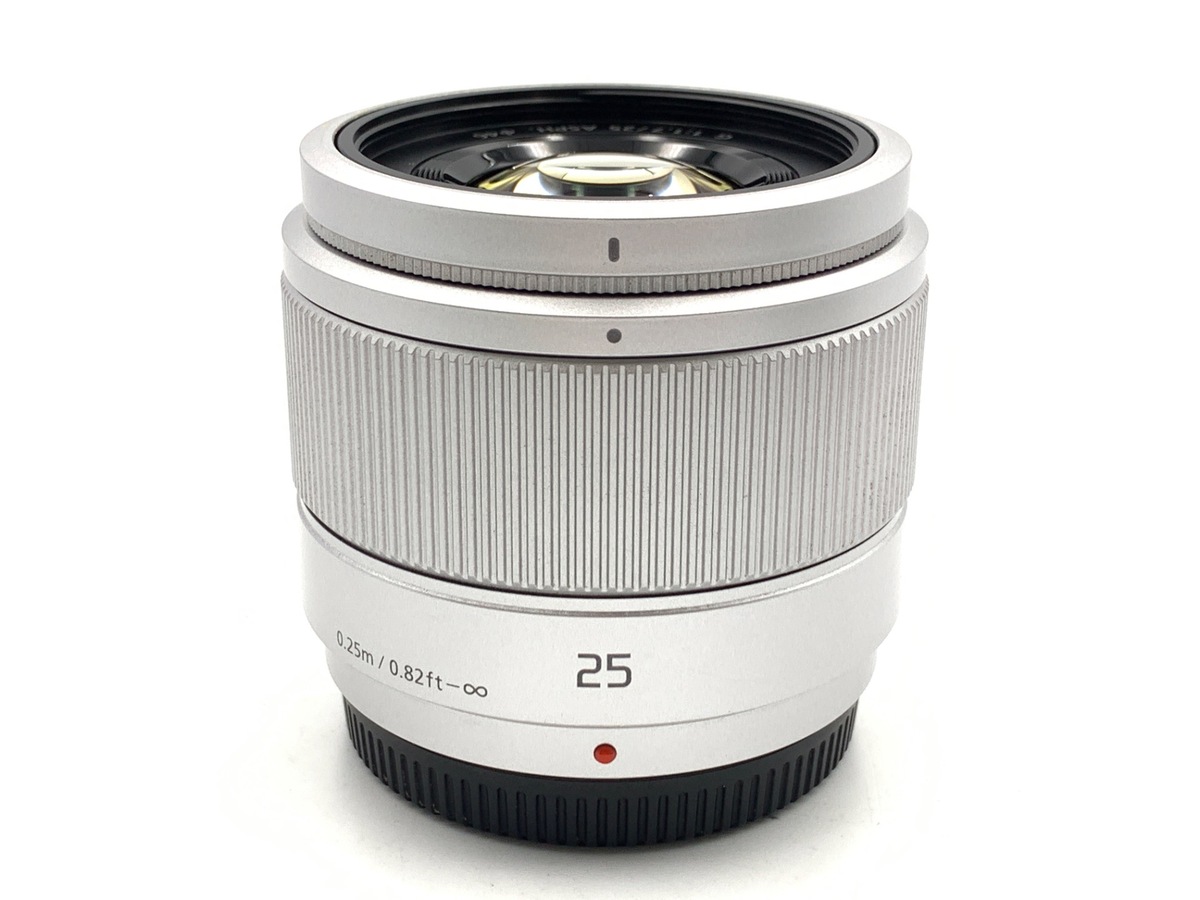 LUMIX G 25mm/F1.7 ASPH. H-H025-S [シルバー] 中古価格比較