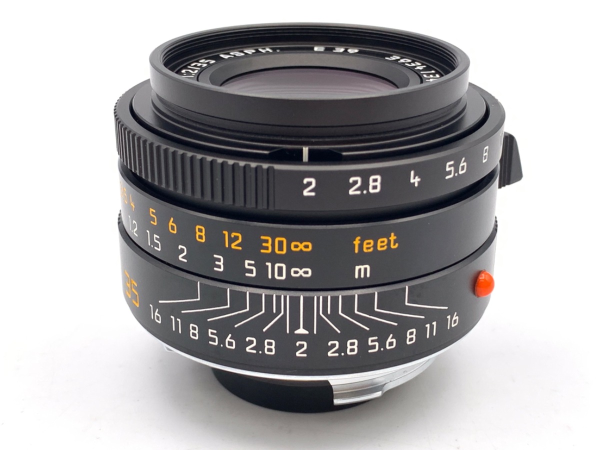 中古：AB(良品)】ライカ SUMMICRON-M 35mm F2 ASPH. ブラック