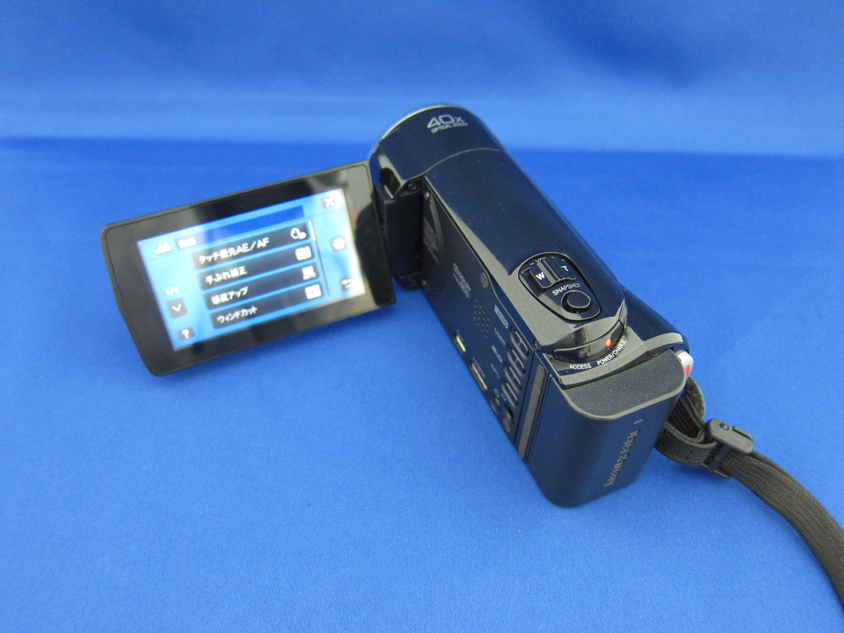 中古：B(並品)】ビクター Everio GZ-HM450-B クリアブラック 