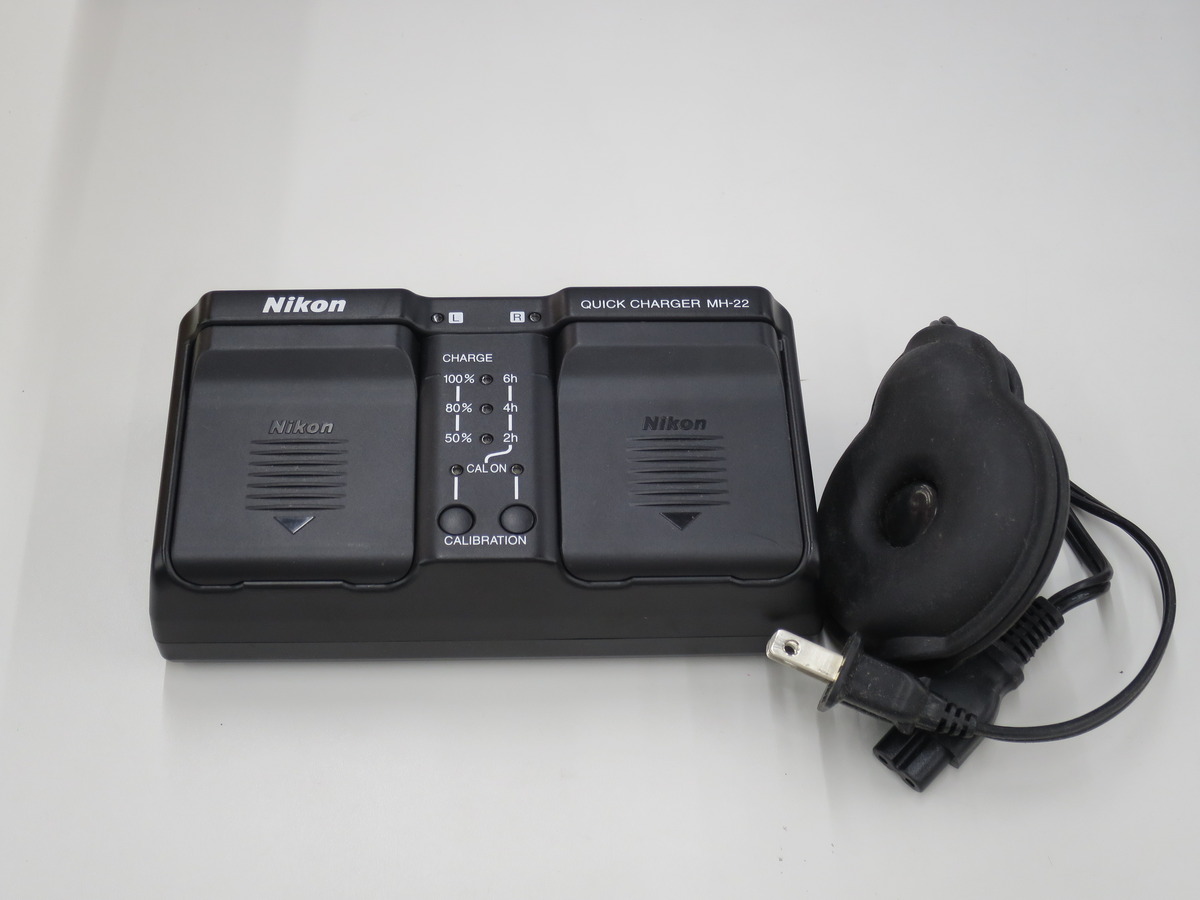 中古：AB(良品)】ニコン クイックチャージャー MH-22