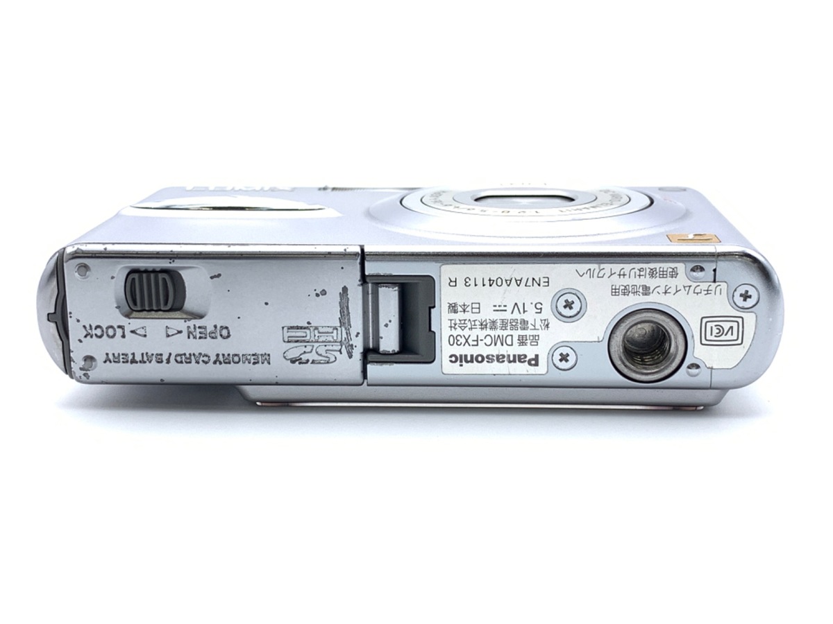 中古】パナソニック LUMIX DMC-FX30 シルバー｜｜カメラの