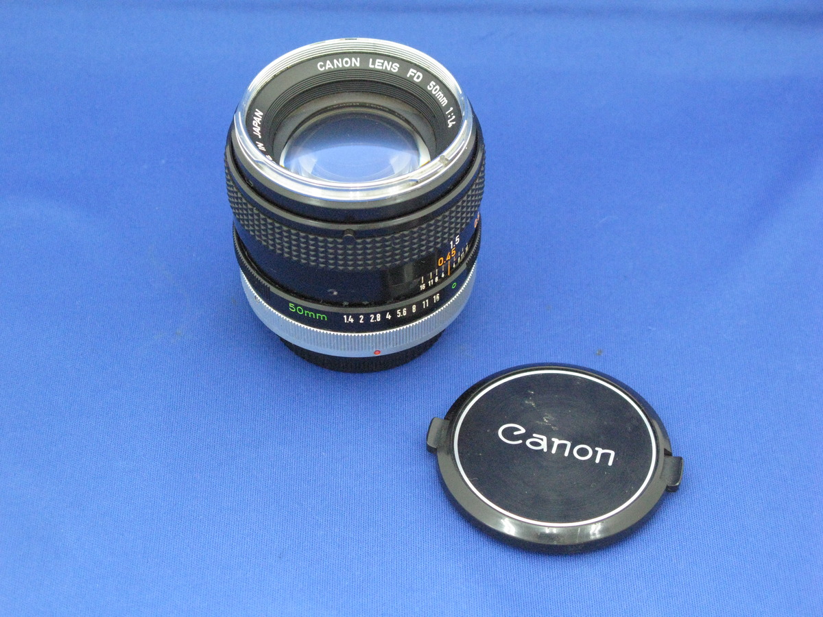 中古：C(やや難あり)】キヤノン FD 50mm F1.4 （旧） | 2149411194392