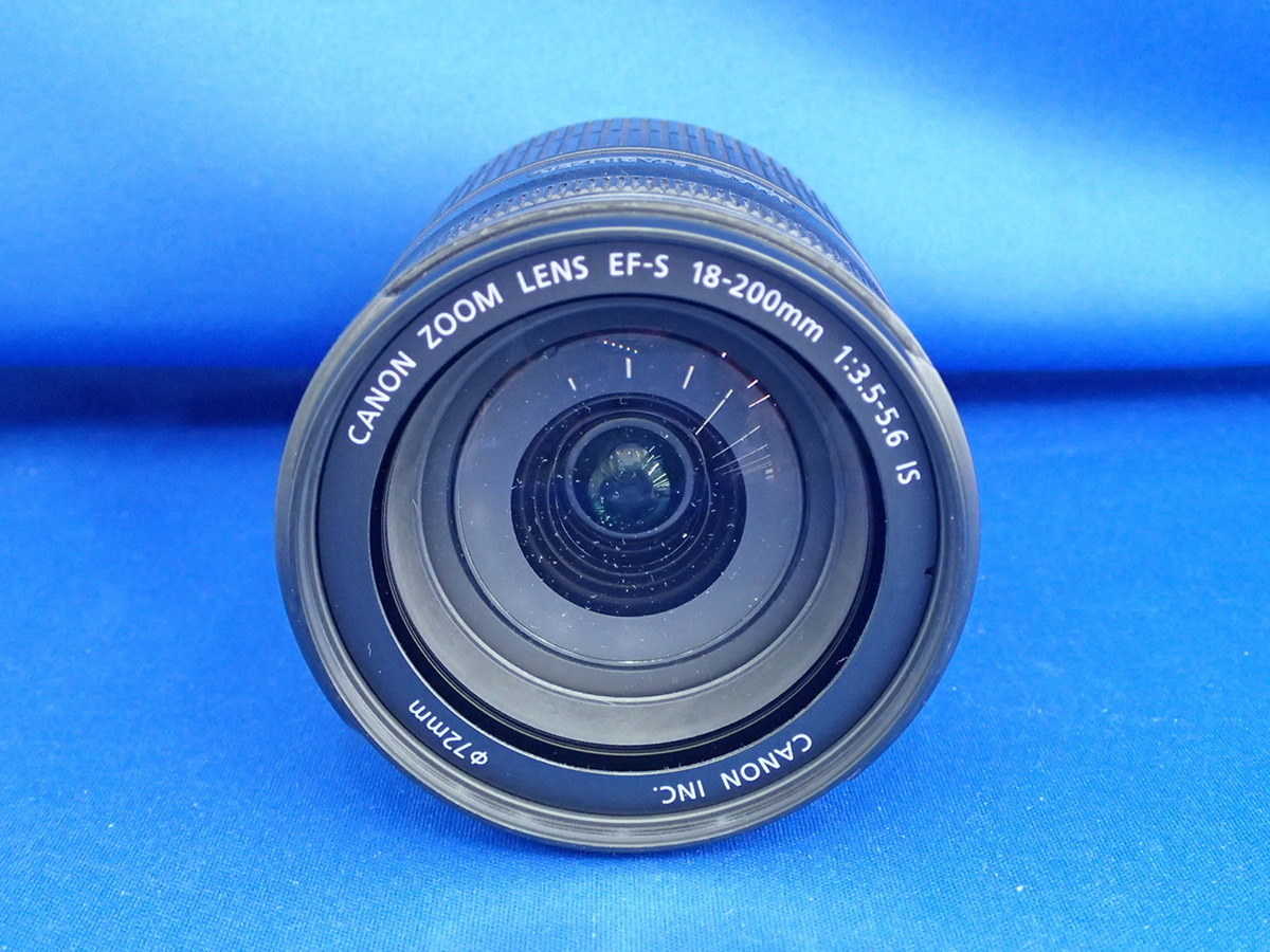中古：C(やや難あり)】キヤノン EF-S18-200mm F3.5-5.6 IS
