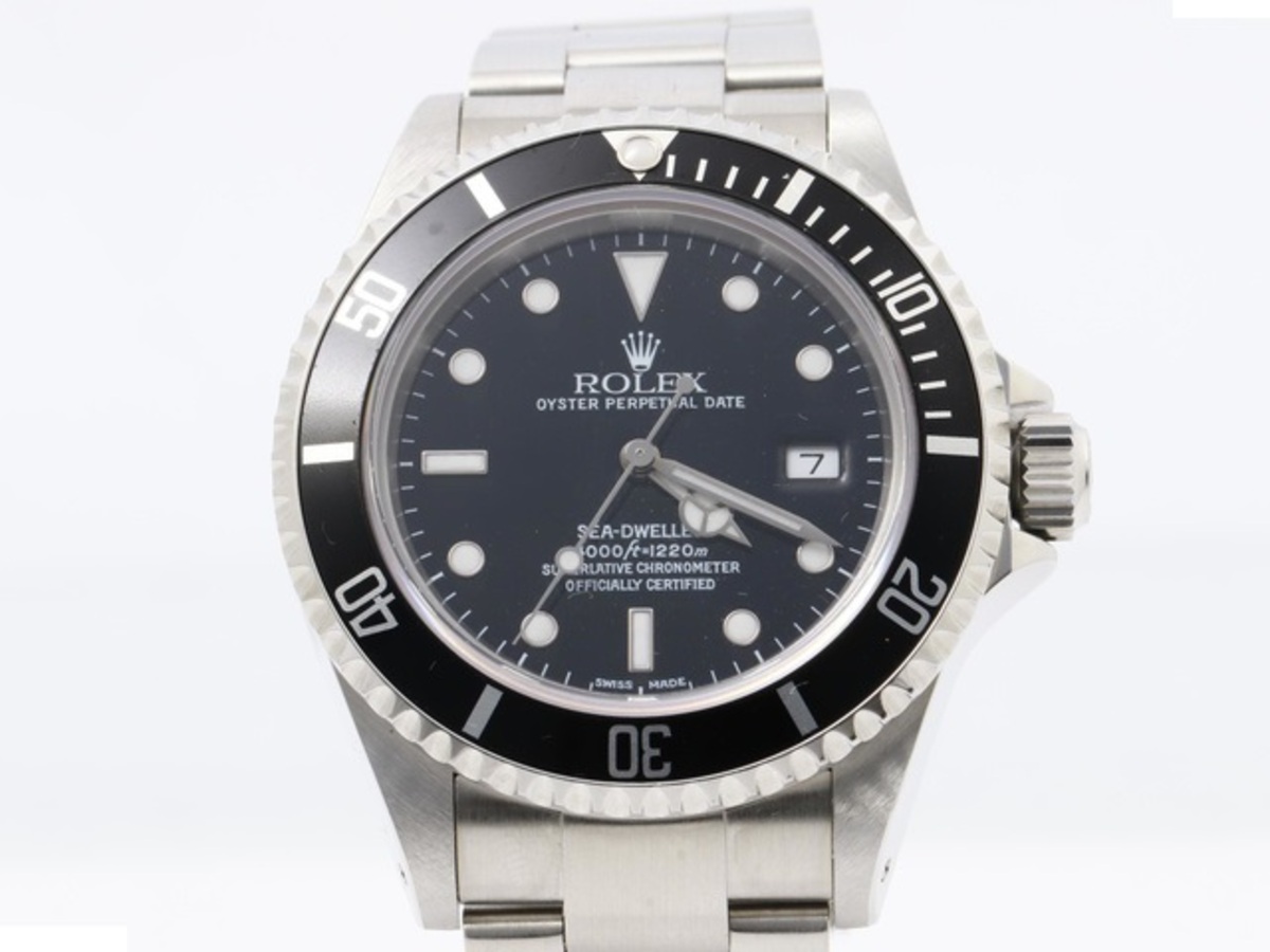 ロレックス(ROLEX) シードゥエラー ブラック 16600 ステンレススティール