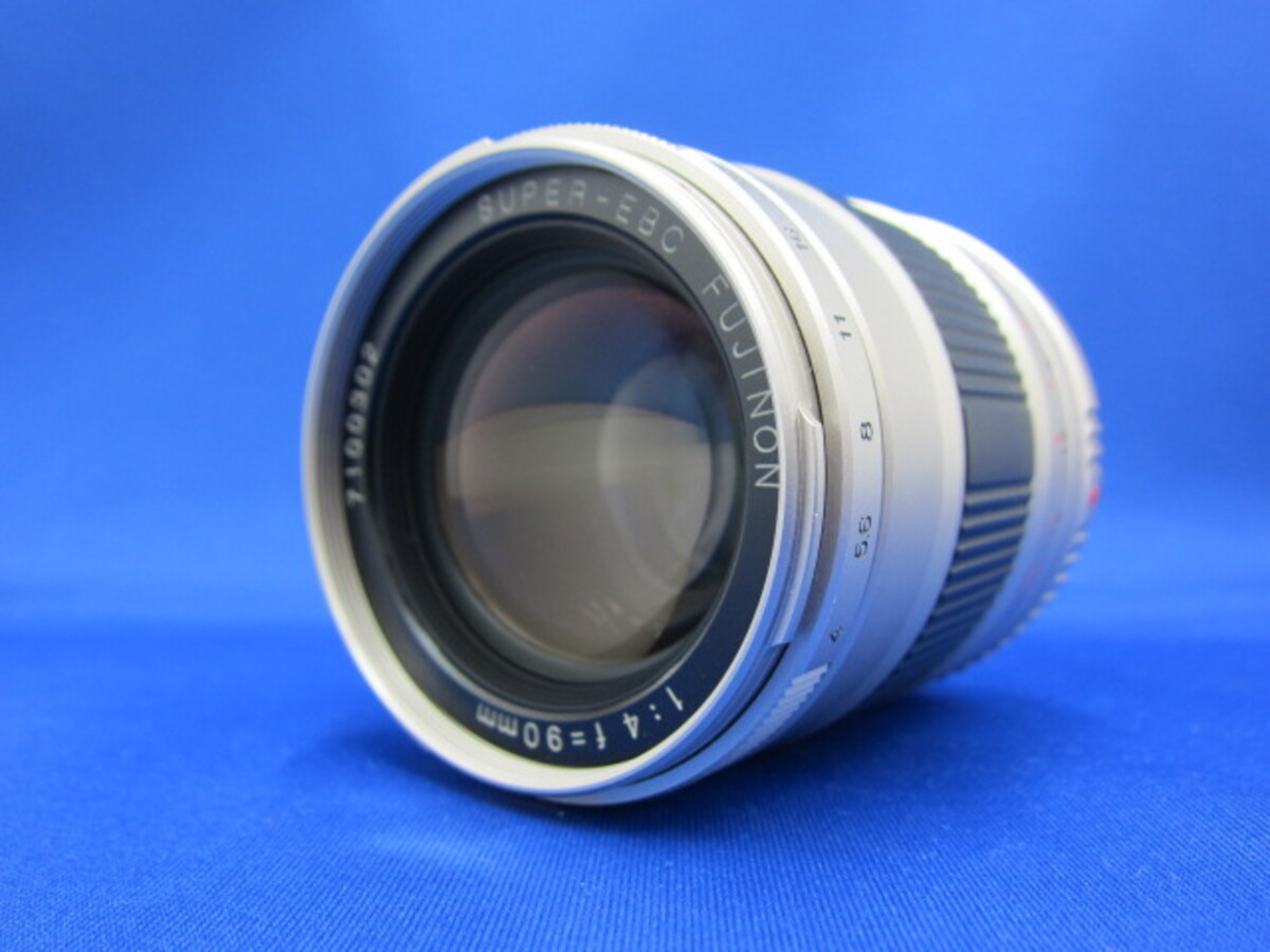 【中古】フジフイルム スーパーEBCフジノン TX90/4 シルバー