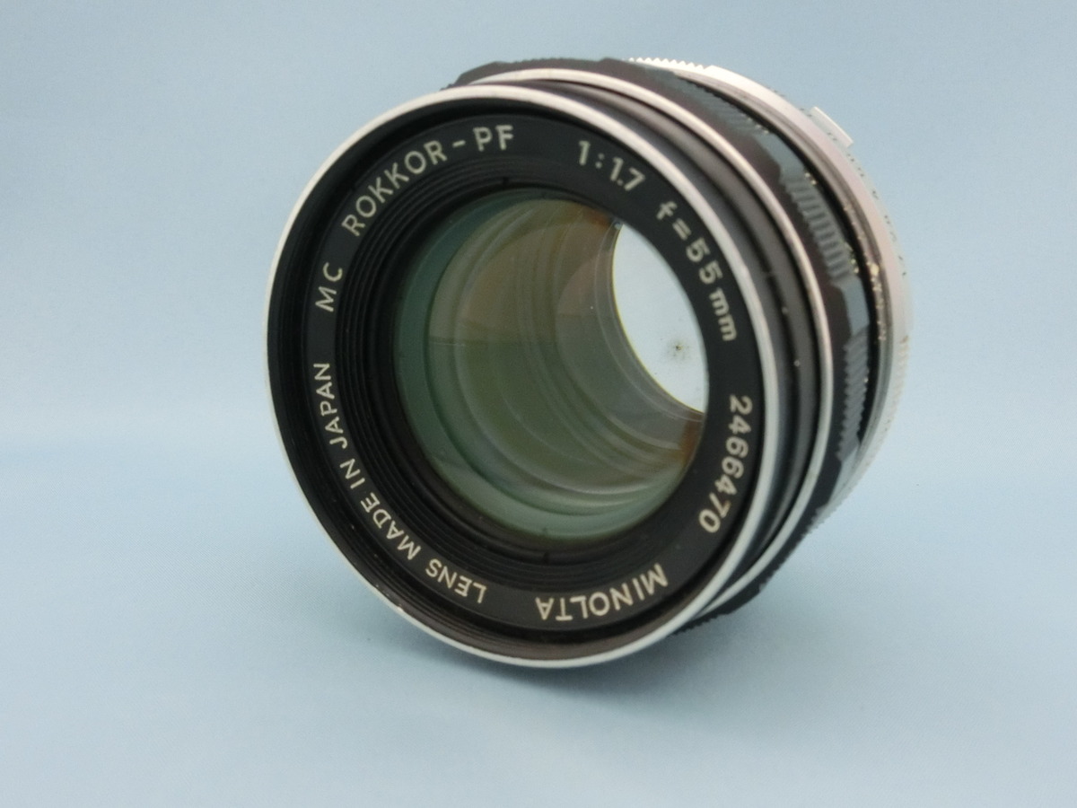 中古：C(やや難あり)】ミノルタ MC 55mm F1.7 | 2184030081210